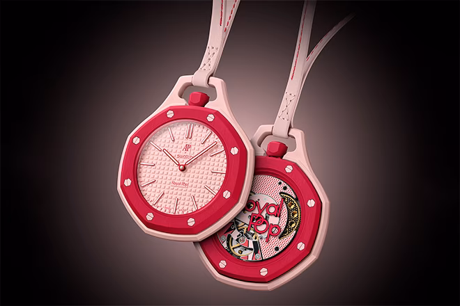AP × Swatch Royal Pop — Red