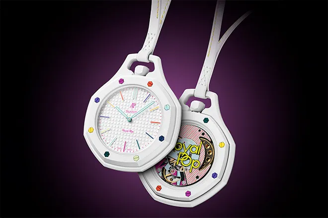 AP × Swatch Royal Pop — White